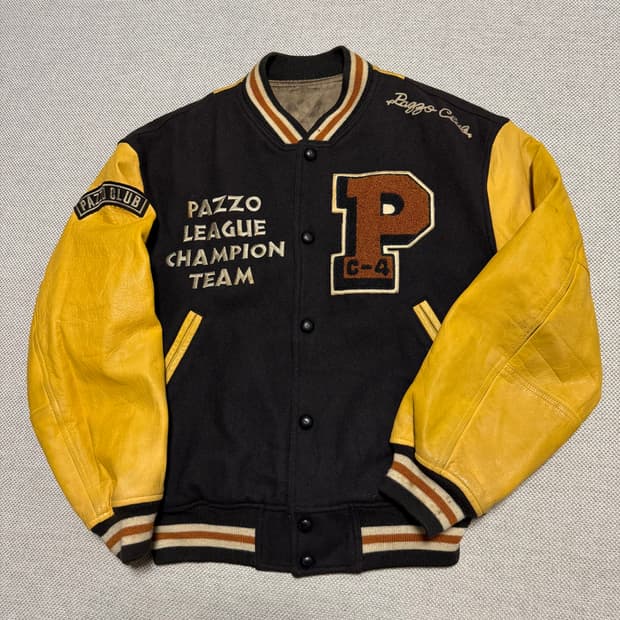 PAZZO CLUB 바시티 자켓