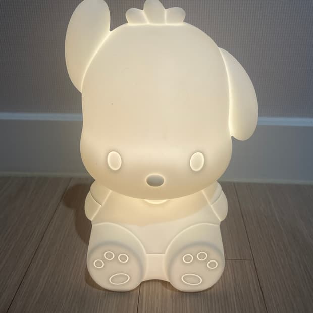 sanrio 산리오 포차코 실리콘 터치 조명 무드등 정품 인형