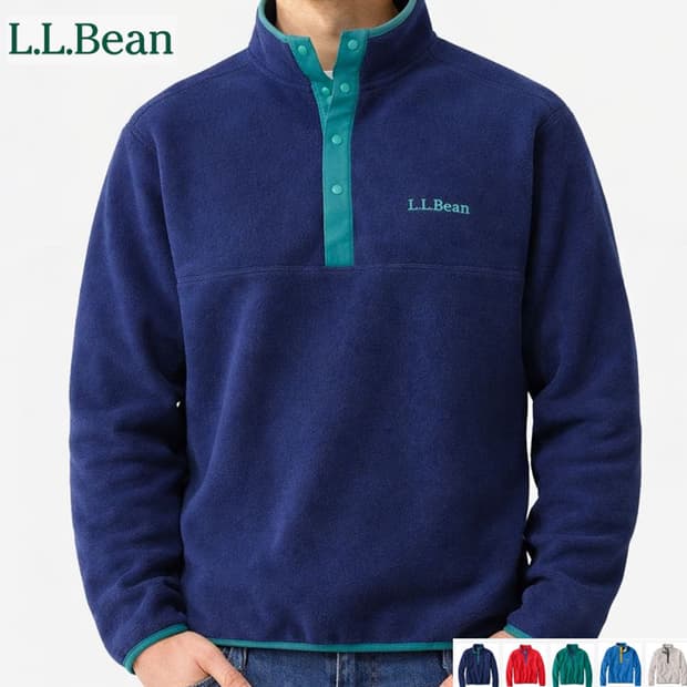 llbean 네이비후리스