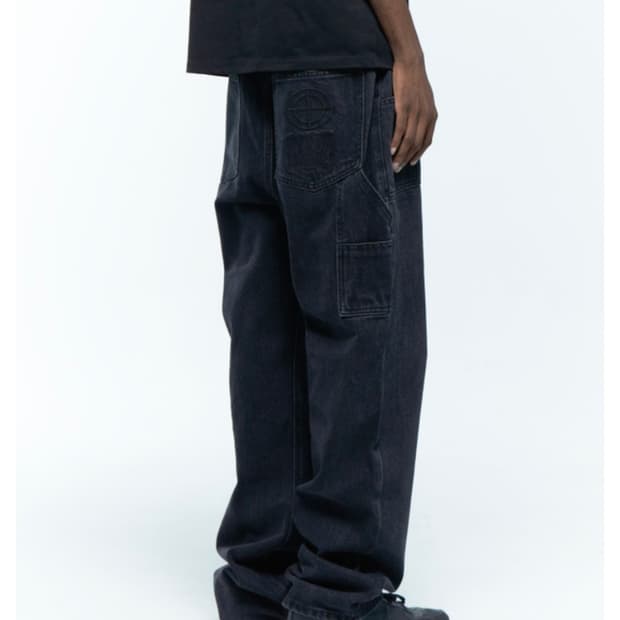 플라스틱 프로덕트 MPa painter denim pants black 