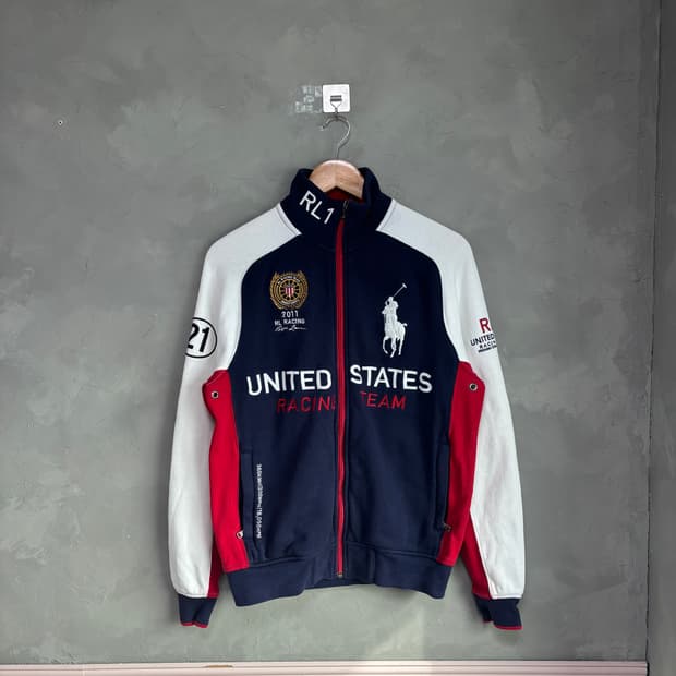 폴로 랄프로렌 빅포니 레이싱 집업