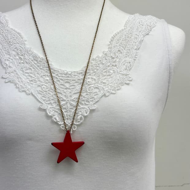 빈티지 별 목걸이