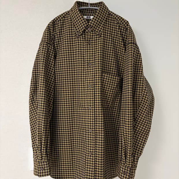 유니클로U 트윌오버사이즈셔츠 L