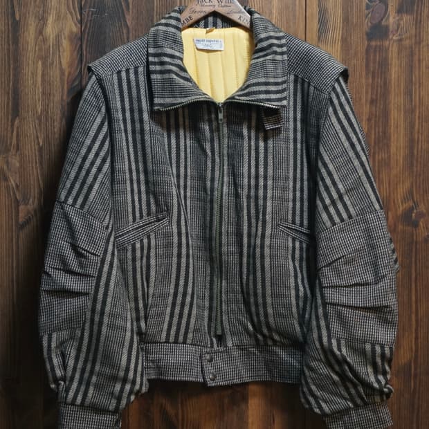 이태리 Andre Ghekiere 헤링본 자켓