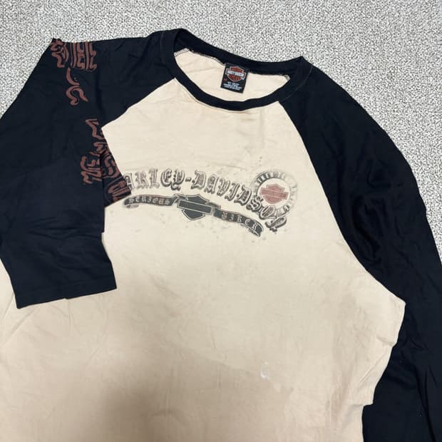 [4XL,택포] Harley 할리 데이비슨 롱슬리브 [A]