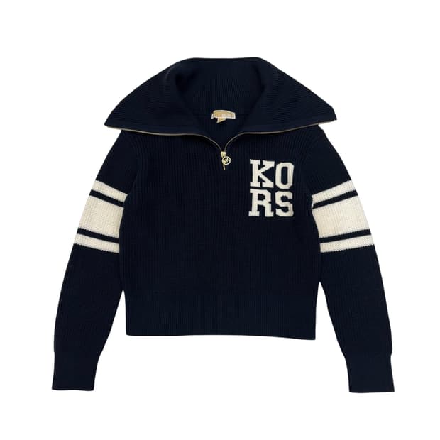 마이클코어스 하프집업 니트