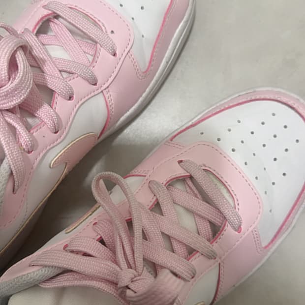 나이키 코트 바로우 핑크 스니커즈 단화 