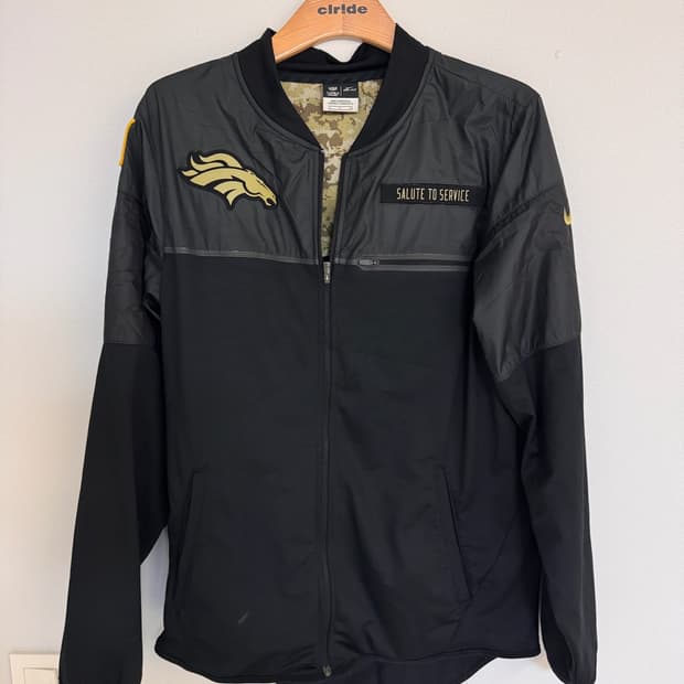 나이키 NFL 밀리터리 봄버 자켓