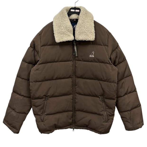 캉골 털 탈착 다운패딩