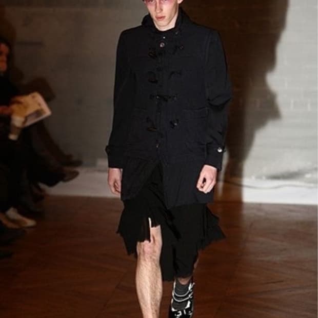 09aw comme des garcons homme plus coat