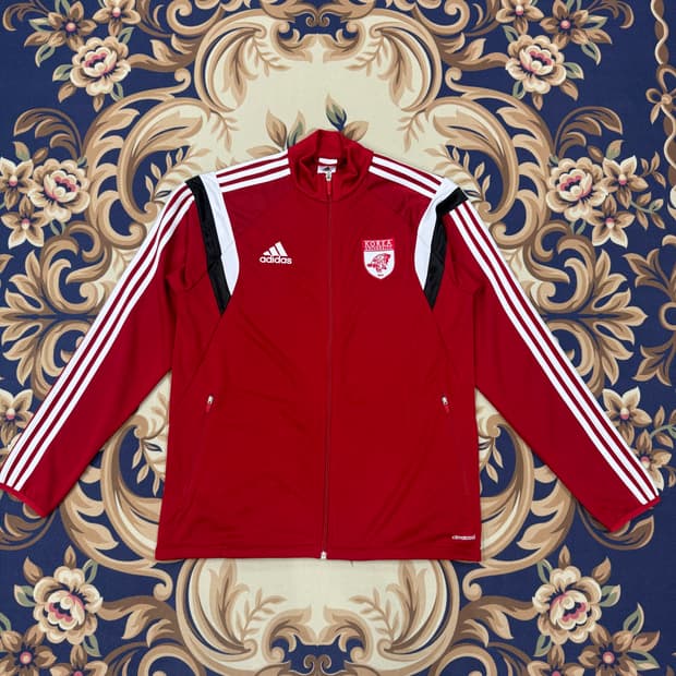 (L)아디다스 Adidas 고려대학교 트랙탑 져지(레드)