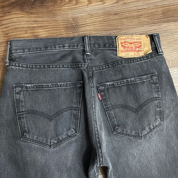 리바이스 501 흑청팬츠