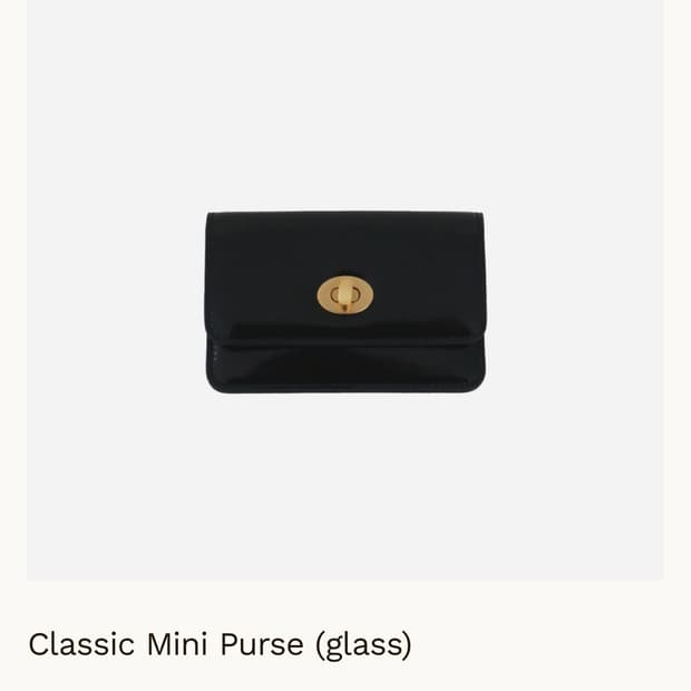 빌라드케이 클래식 미니 퍼스 + 스트랩 / 카드 지갑