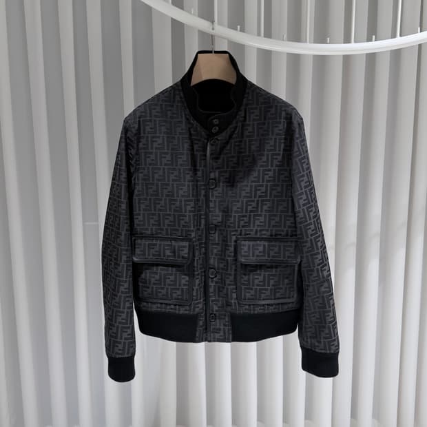 (S+/50) / 펜디 FF로고 이민호 봄버 자켓