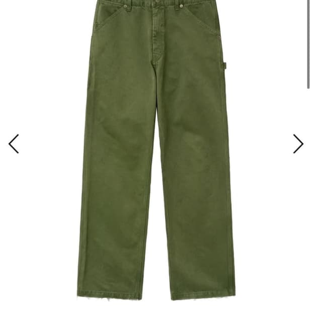 A.ta CUT OFF CARPENTER PANTS (MOSS)