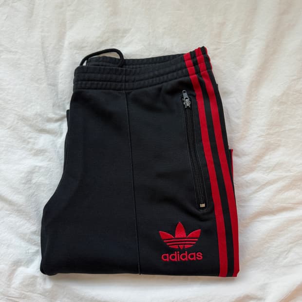 아이다스 트랙팬츠 레드 m