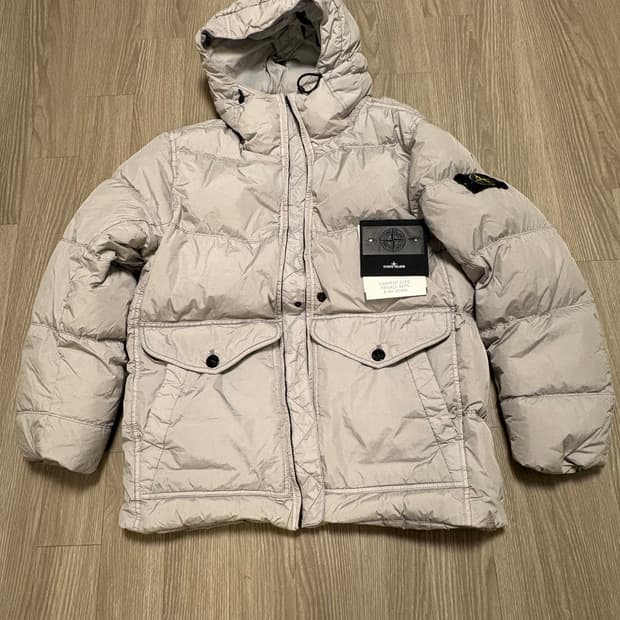 스톤아일랜드 크링클랩스 후드패딩 24FW (M)