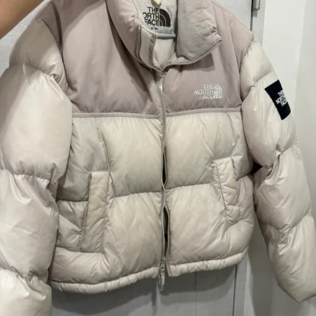 노스페이스 화이트라벨 눕시 여성 패딩 m