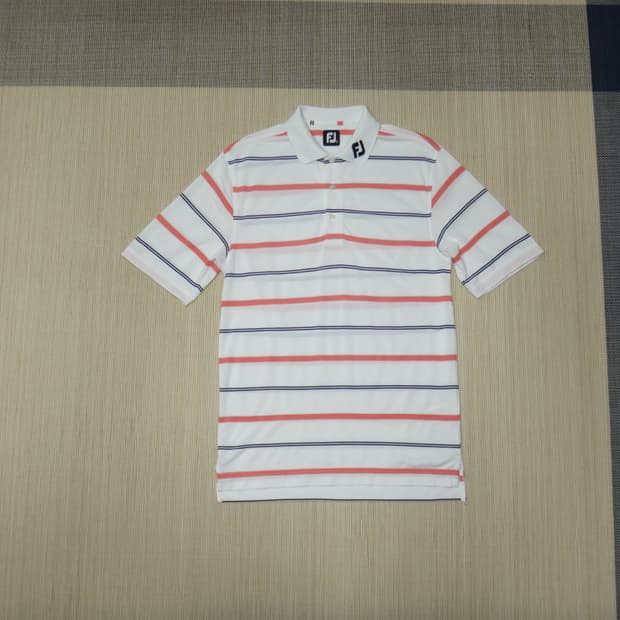(XL) FootJoy 풋조이 골프 스트라이프 반팔티셔츠