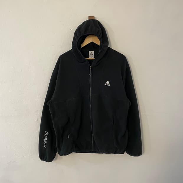나이키 acg 플리스 후드 자켓 