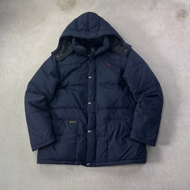 100 폴로랄프로렌 푸퍼 레드포니 패딩