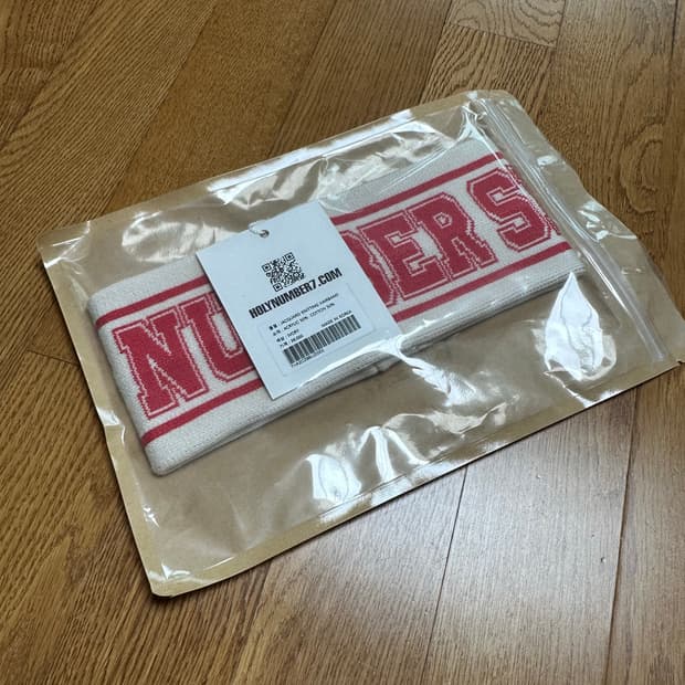 홀리넘버세븐 헤어밴드 새상품