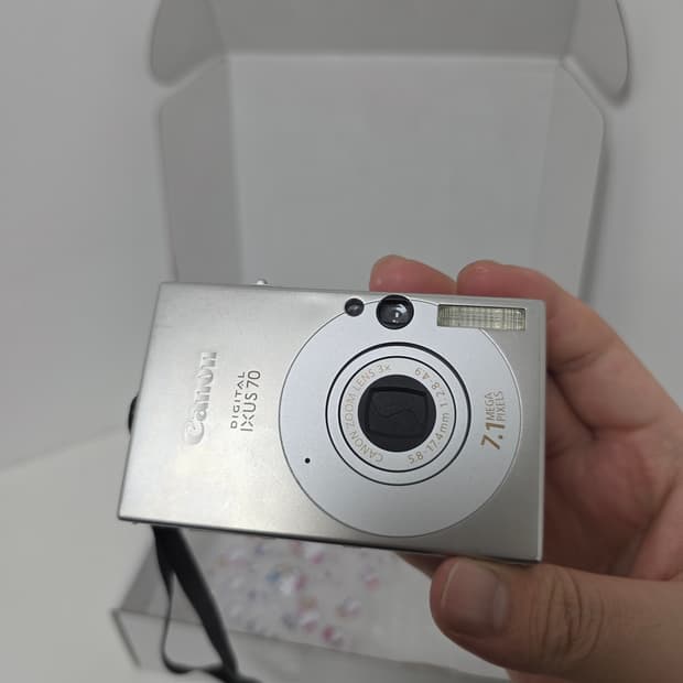 캐논 ixus70 ccd디카 (상태매우좋음)