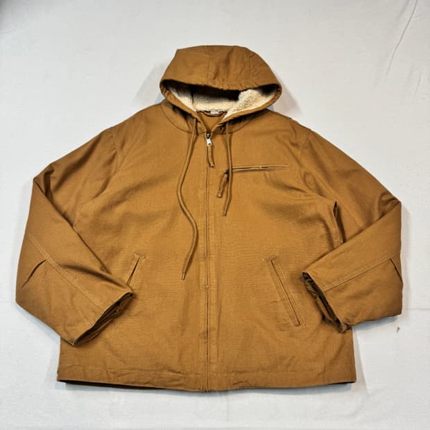 M) USA 워크웨어 덕캔버스 액티브 자켓 브라운