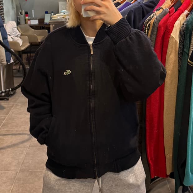 [NO.9] Lacoste 라코스테 울 블루종 자켓