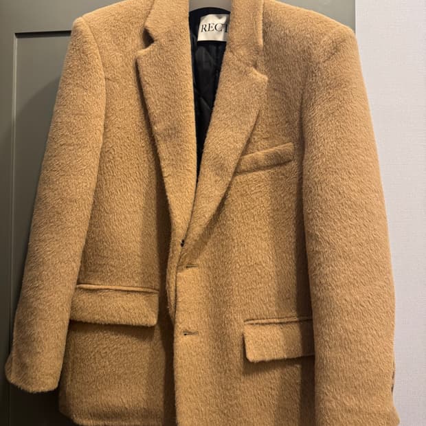 렉토 라마 울 패디드 자켓 s size