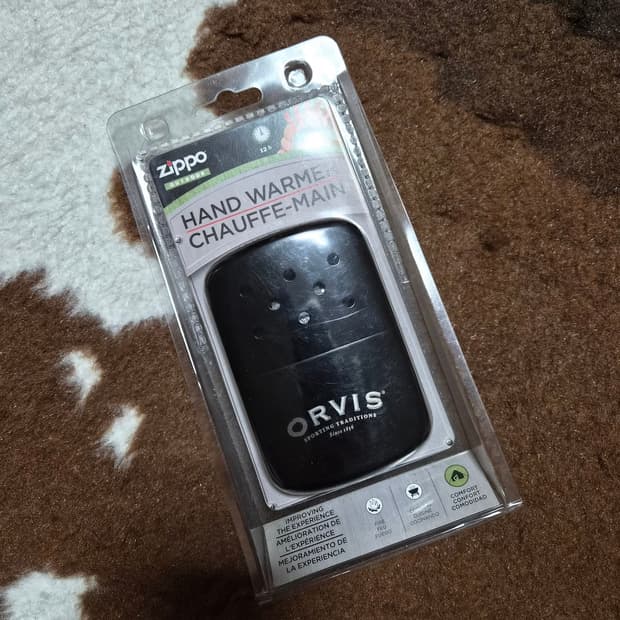 미국 ORVIS  ZIPPO WARMER(새제품)