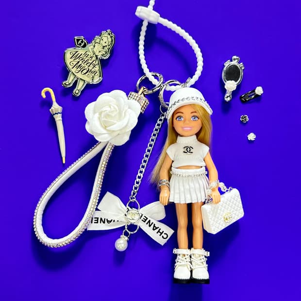 (17)바비키링 정품USA 마텔사 바비인형 커스텀키링