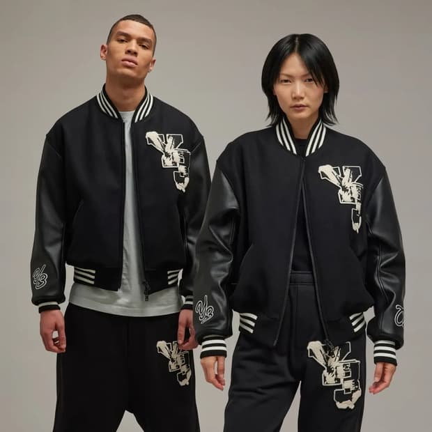 [요지야마모토] Y-3 letterman jacket