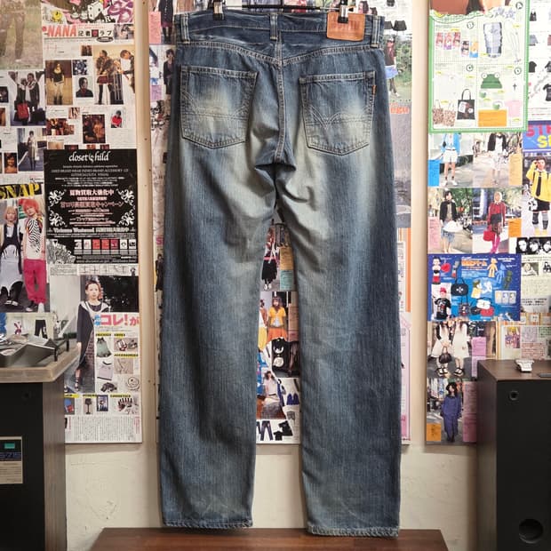 JPN 에드윈 505XX 셀비지 데님 팬츠
