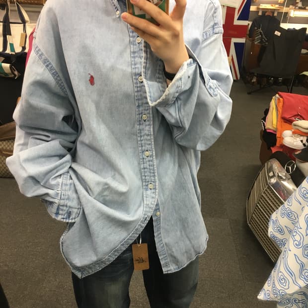 랄프로렌 데님 셔츠