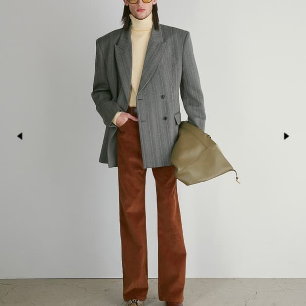 [L]렉토 브로큰 헤링본 자켓