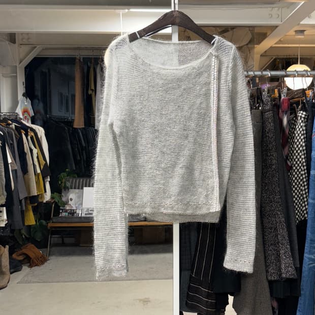 Kiyoko takase 모헤어 가디건