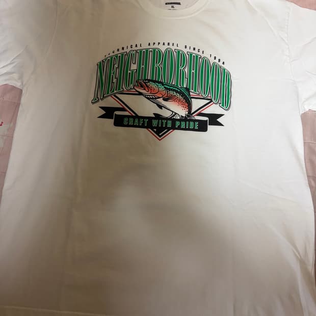 네이버후드 24ss 반팔 xl
