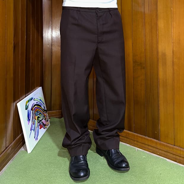 80’s Slupianka poland dress work pants