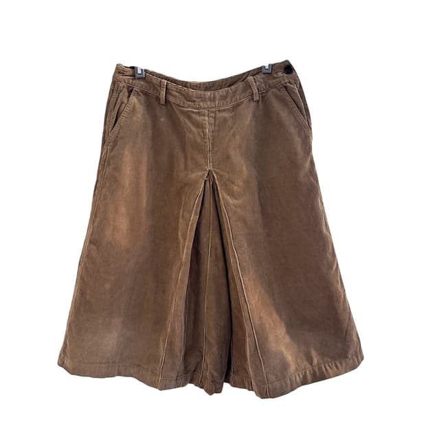 SHIPS corduroy wide culottes pants