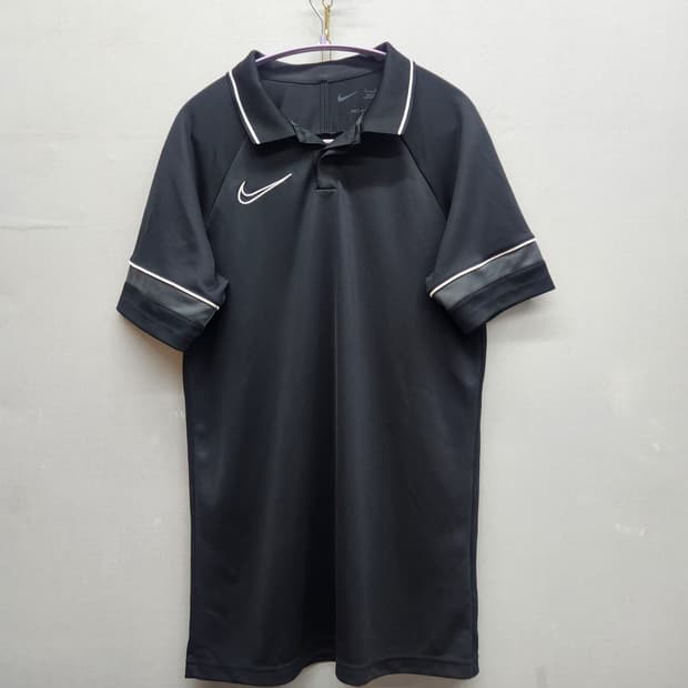 나이키 로고 기능티 반팔카라 S(M) 남여공용