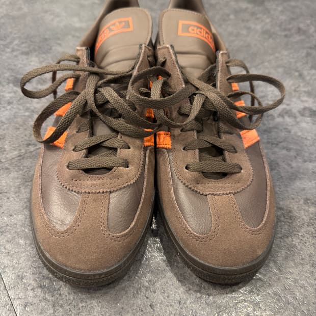 아디다스 스페지알 핸드볼 브라운 컬리지에이트 오렌지 270