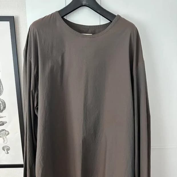 18ss 르메르 포플린 롱슬리브 셔츠