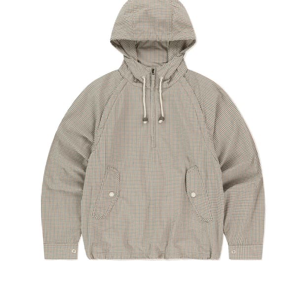 썬러브 아노락 베이지 체크