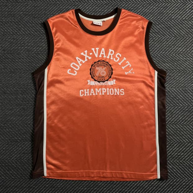 COAX y2K 올드스쿨 빈티지 글로시 슬리브리스o 4506