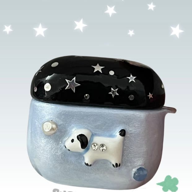 수심 Moonlit Puppy Case 문릿 퍼피 케이스 에어팟 케이스