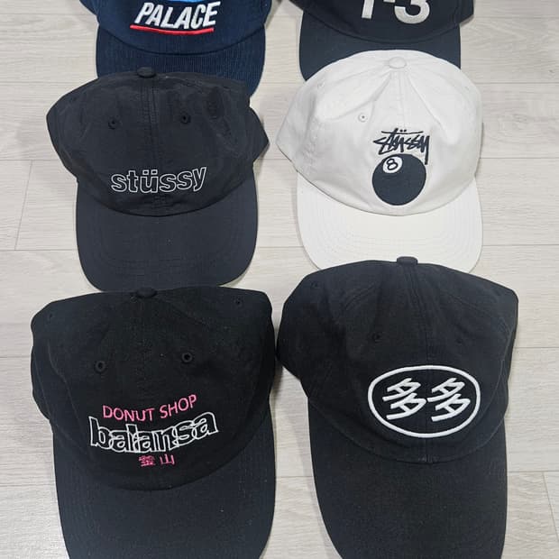 스투시/팔라스/Y-3 등등 모자