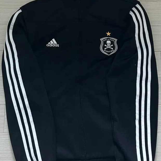 아디다스 Orlando Pirates 트랙탑 져지 블랙 95사이