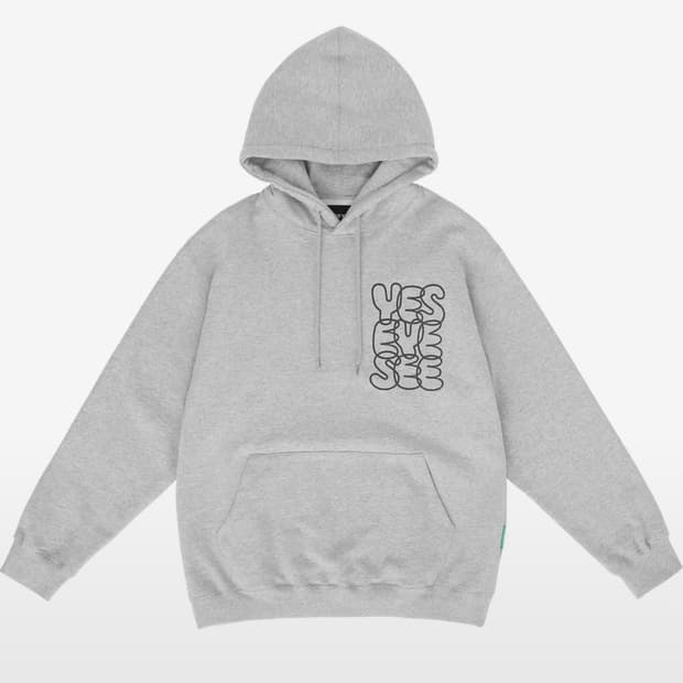 예스아이씨 C-Logo Hoodie Grey