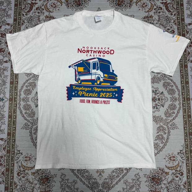 USA빈팔티 Nooksack Northwood Casino피크닉기념티